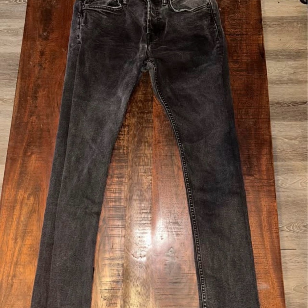 All Saints Charcoal Slim Jeans